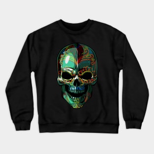 Dia de los Muertos skull Crewneck Sweatshirt